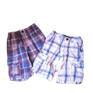 🌎 Cherokee plaid shorts bundle 🌎